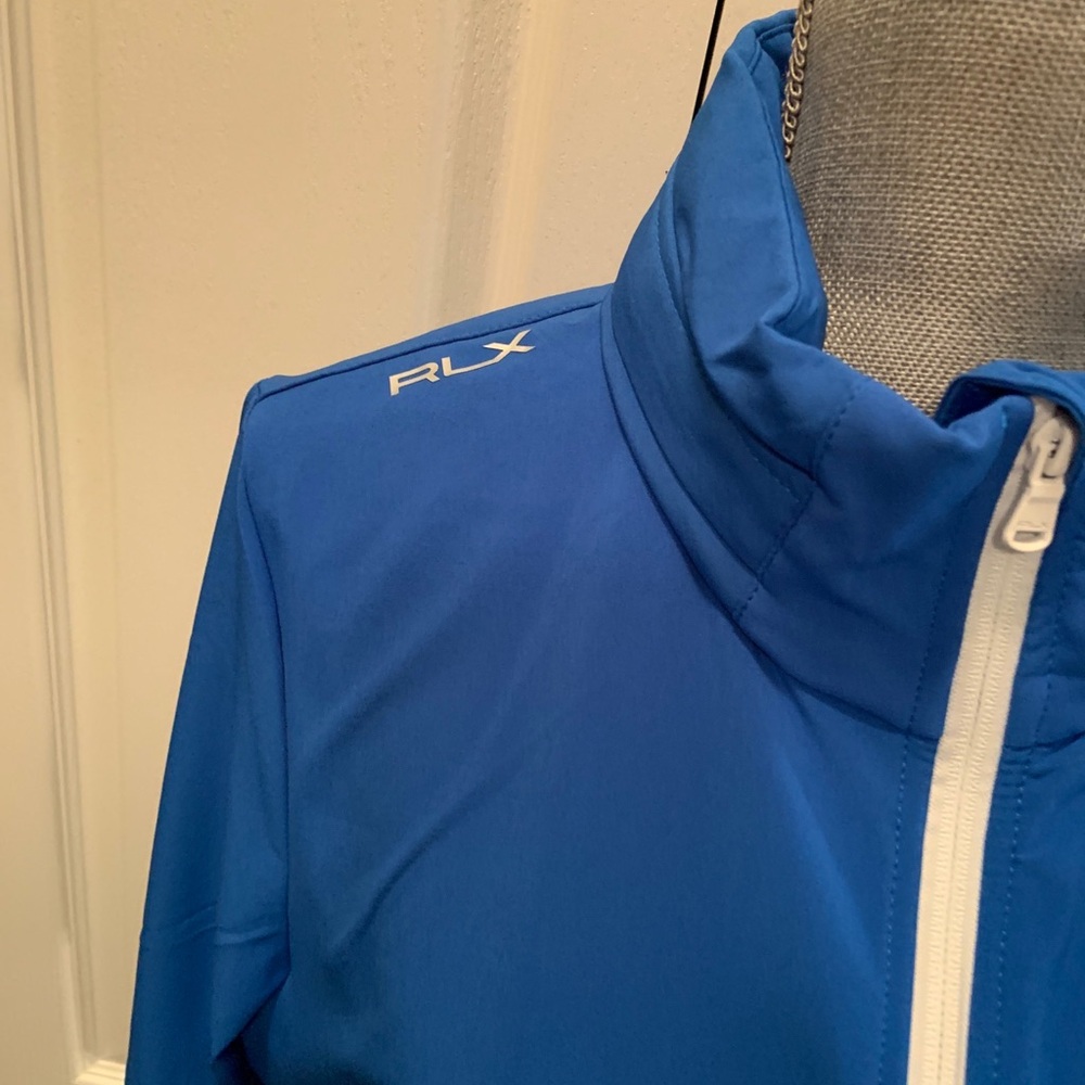 Ralph Lauren RLX ladies golf jacket size large w/packable hood - Picture 3 of 6